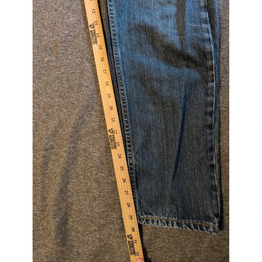 Levi's Jeans Mens 505 Relaxed Fit  33x32 Blue Straight Leg‎ Denim 100% Cotton